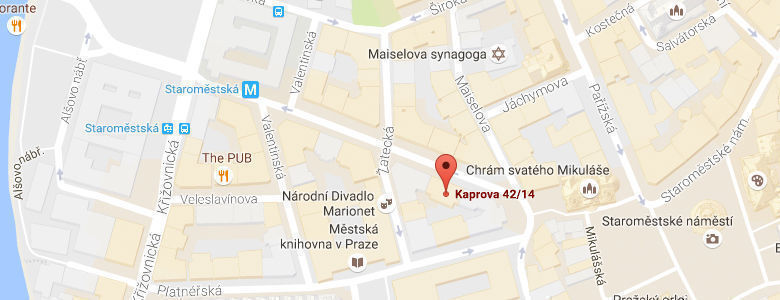 Kaprova 42/14, 110 00 Praha 1